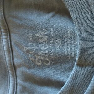 Fresh clean tees 2XL Storm Blue SS Crew Neck